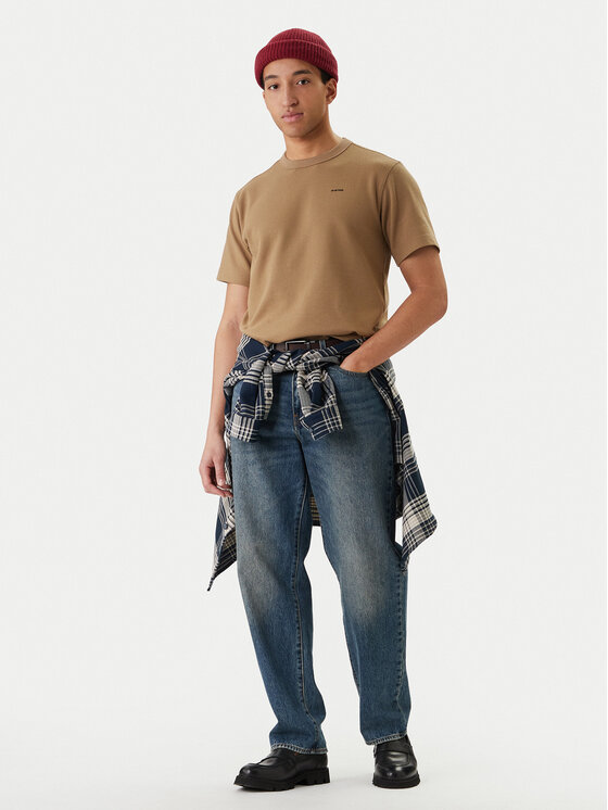 G-Star Raw G-Star Raw T-Shirt D28609-E383 Beżowy Regular Fit