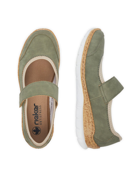 Rieker Rieker Pantofi N42B0-52 Verde