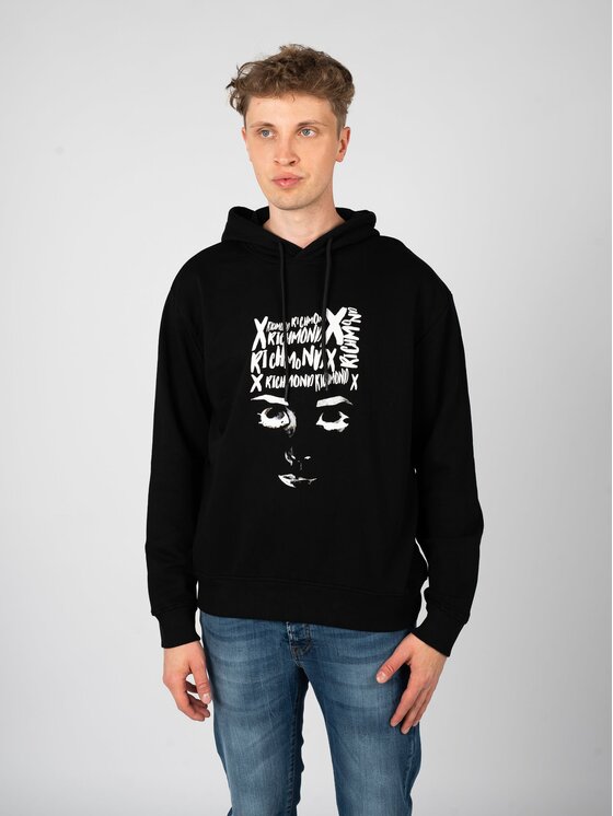 John Richmond John Richmond Μπλούζα UMA24140FE Μαύρο Regular Fit