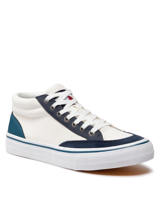 Tommy Jeans Гуменки Mid Playful Vulc EM0EM00983 Бежов