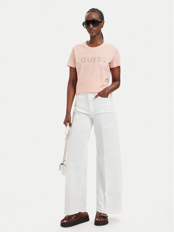 Guess Guess Тишърт W6GI15 K3035 Коралов Regular Fit