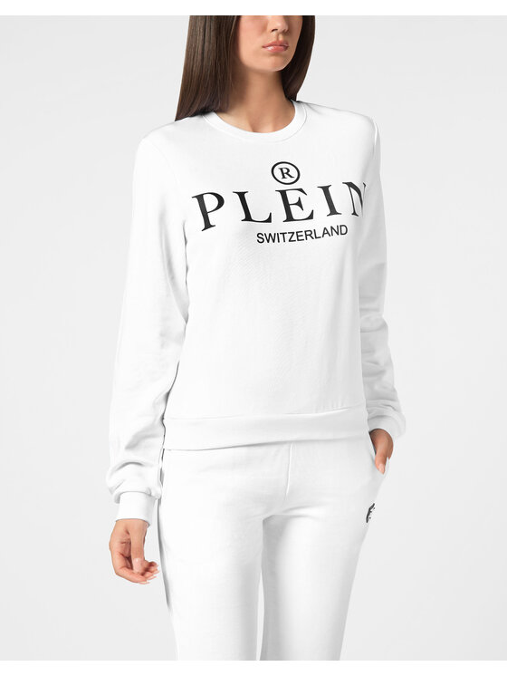 PHILIPP PLEIN PHILIPP PLEIN S dlhými rukávmi 9547 Biela Regular Fit