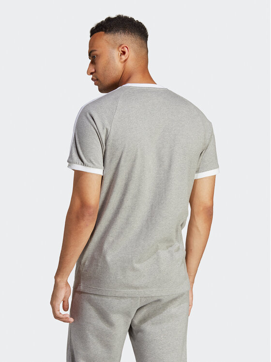 adidas adidas Футболка Adicolor Classics 3-Stripes T-Shirt IA4848 Сірий Slim Fit