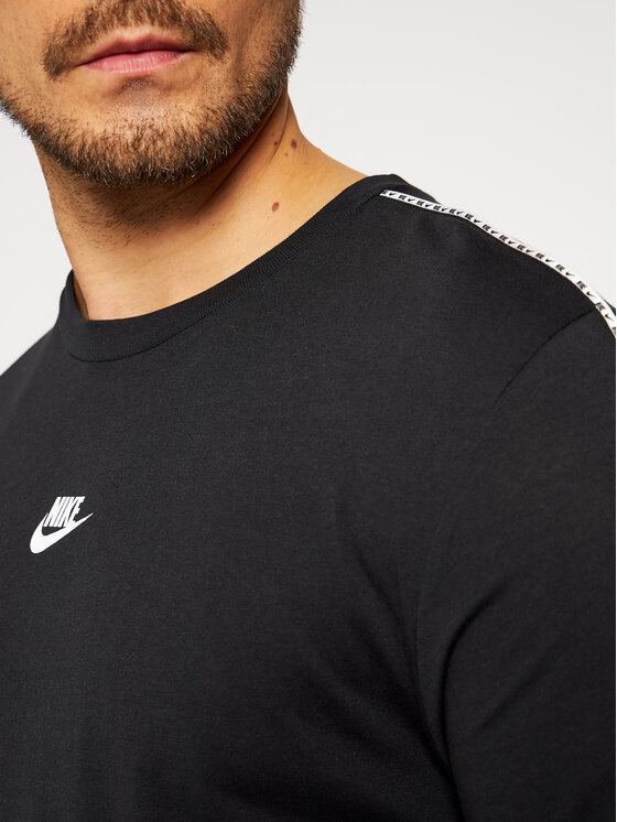 Nike Nike T-shirt Repeat CZ7825 Nero Standard Fit