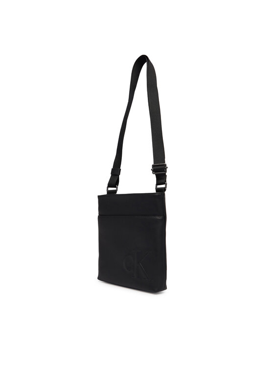 Calvin Klein Calvin Klein Válltáska Bold Ck Flatpack LV04D3344G Fekete