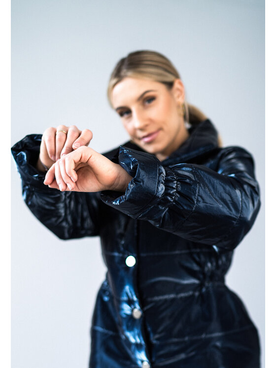 FIGL FIGL Zimné bundy M933 Modrá Regular Fit