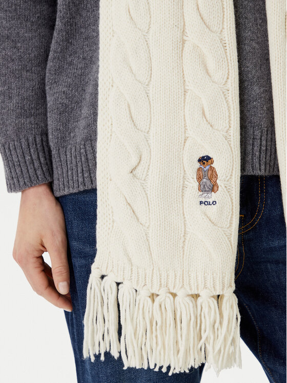 Polo Ralph Lauren Polo Ralph Lauren Sciarpa 455981434001 Écru