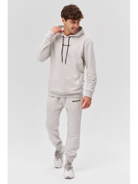 ROUGH RADICAL ROUGH RADICAL Spodnie dresowe COTTON ACTIVE JOGGERS MEN Szary Regular Fit