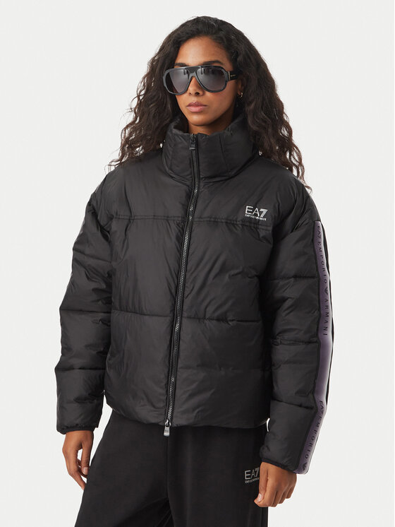 EA7 Emporio Armani Geacă de iarnă 7W001519 AF16413 UC001 Negru Regular Fit