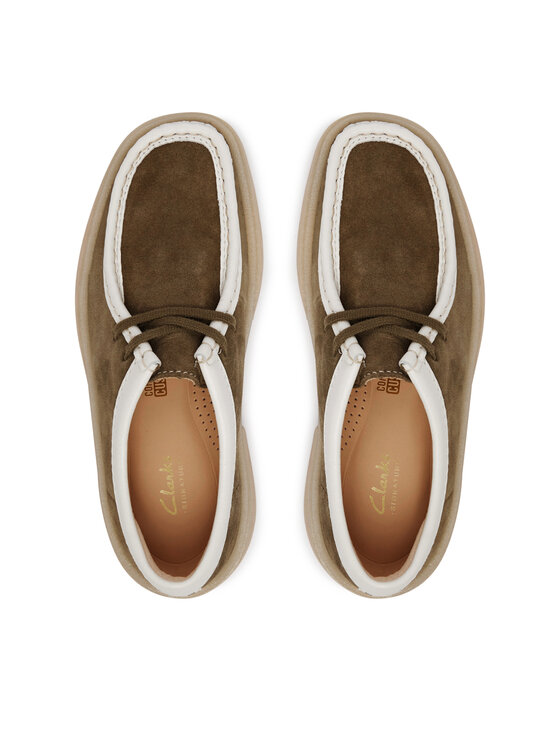 Clarks Clarks Poltopánky Torview W 26186676 Zelená