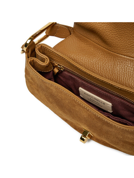 Coccinelle Coccinelle Torebka PQS Coccinellemagie Suede E1 PQS 58 01 01 Brązowy