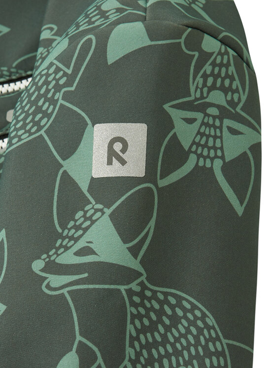 Reima Reima Softshell kombinezonas Nurmes 5100007C Žalia Regular Fit