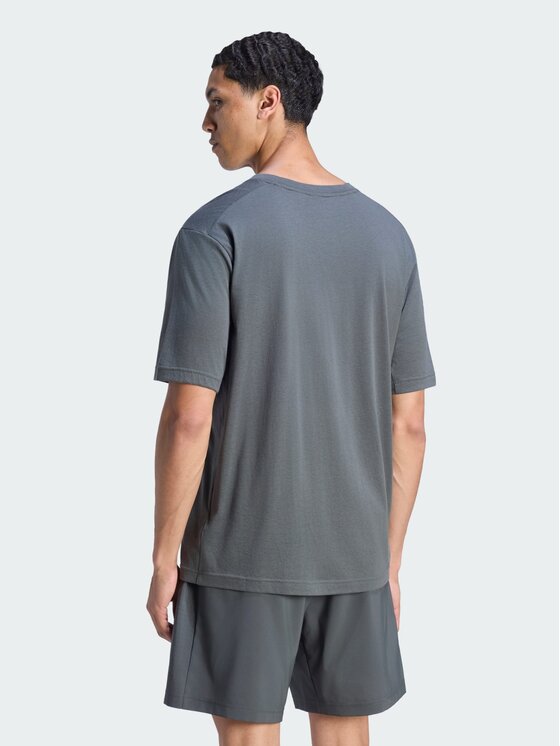 adidas adidas Koszulka techniczna 158826 Szary Regular Fit