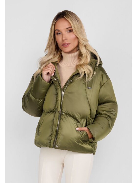 minoti minoti Kurtka zimowa 26wcoat15 Khaki Regular Fit