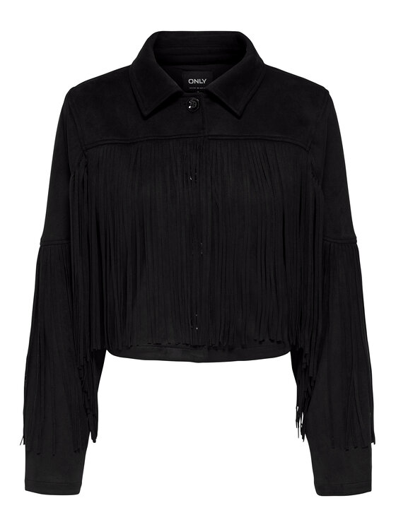 ONLY ONLY Kurtka z imitacji skóry Diane 15354896 Czarny Regular Fit