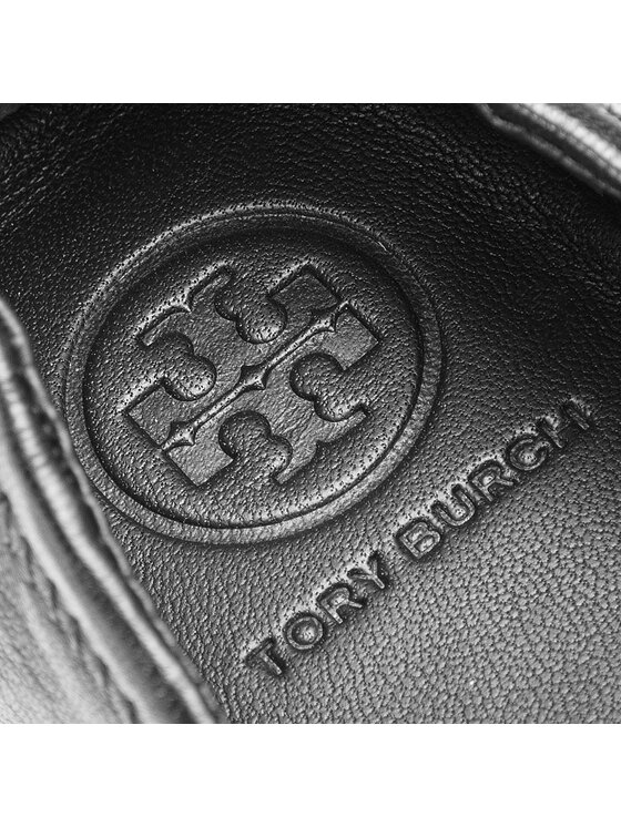 Tory Burch Tory Burch Baleríny Minnie Travel Ballet With Logo 49350 Černá