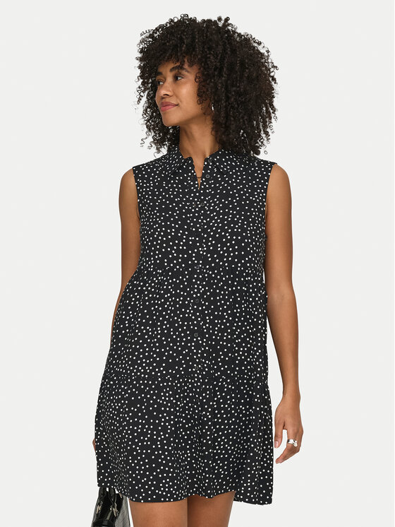 ONLY ONLY Haljina košulja Thea 15369020 Crna Regular Fit