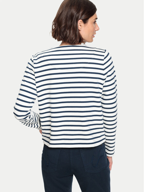 Olsen Olsen Kardiganas 11201564 Balta Regular Fit