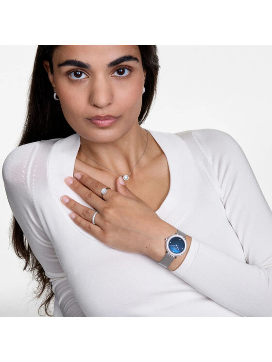 Daniel Wellington Daniel Wellington Zegarek DW00100825 Srebrny