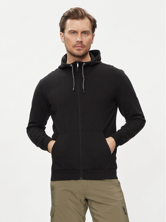 CMP Mikina 32D8077 Čierna Regular Fit