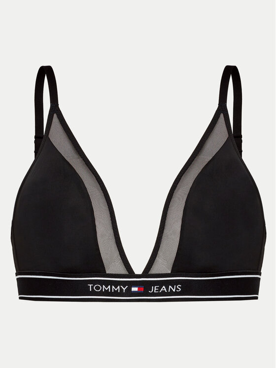 Tommy Hilfiger Tommy Hilfiger Sutien Bralette UW0UW05130 Negru