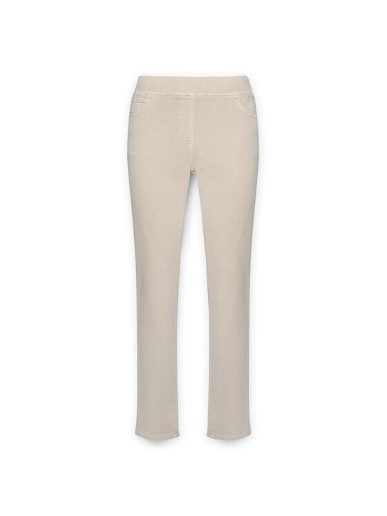 Elena Mirò Elena Mirò Spodnie materiałowe P152P000343N002 Écru Skin Fit