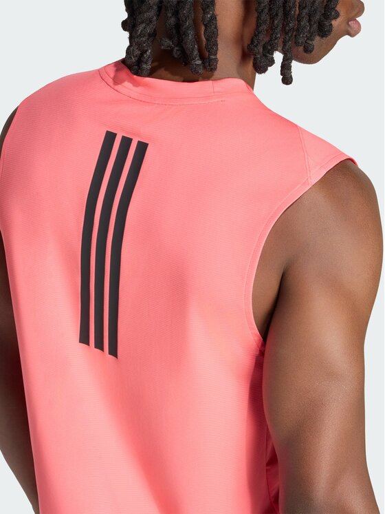 adidas adidas Koszulka techniczna 159050 Różowy Slim Fit