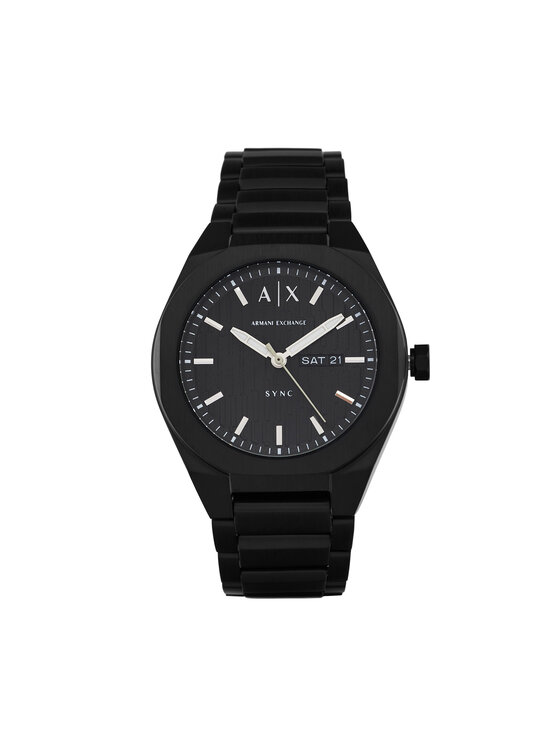 Armani Exchange Armani Exchange Ročna ura Sync AX4301 Črna