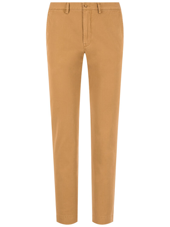 Polo Ralph Lauren Stoffhose Bedford 710767328 Beige Straight Fit 