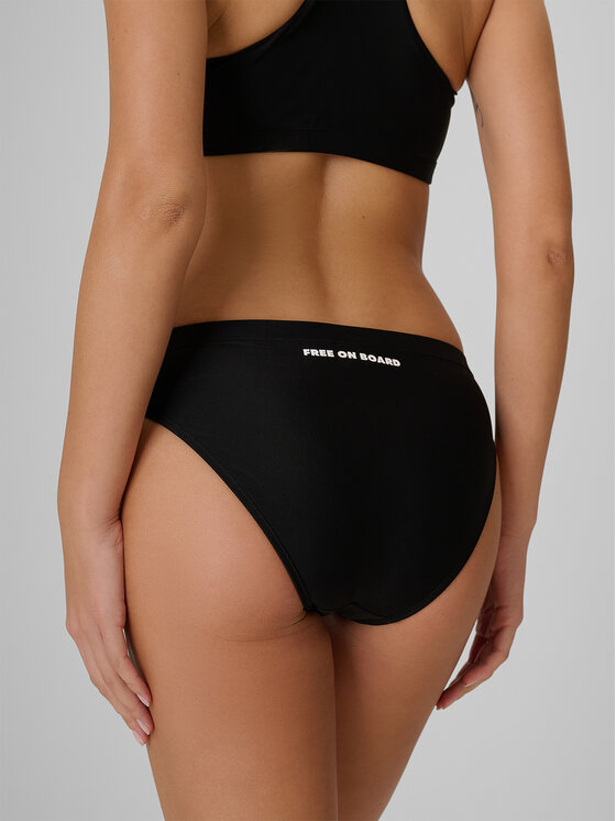 4F 4F Dół od bikini FOB SUMMER BEACHWEAR Czarny