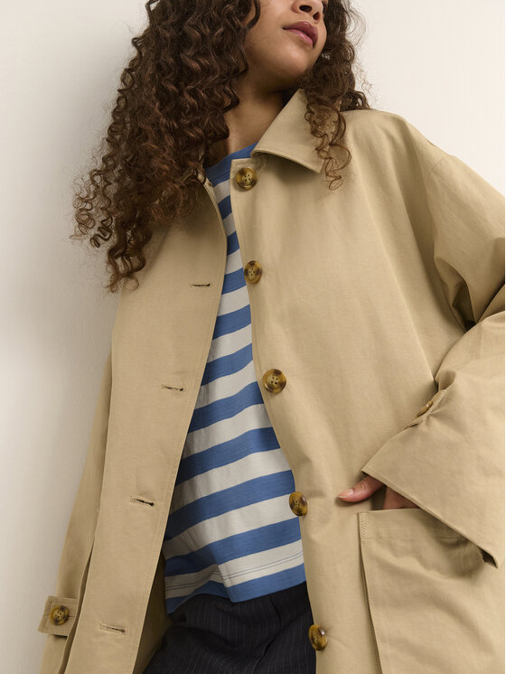 Karen by Simonsen Karen by Simonsen Καπαρτίνα Groovy 10104272 Μπεζ Casual Fit