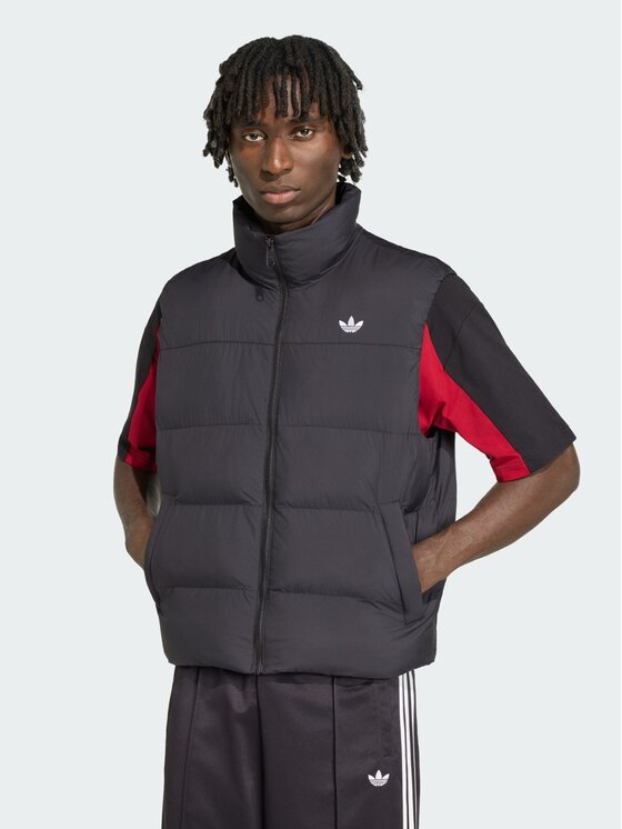 adidas adidas Kamizelka 168076 Czarny Regular Fit
