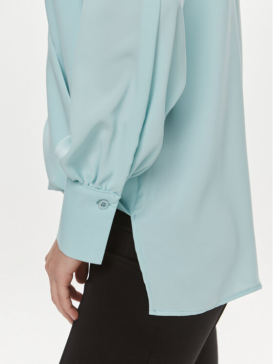 Rinascimento Rinascimento Bluză CFC0117653003 Albastru Regular Fit