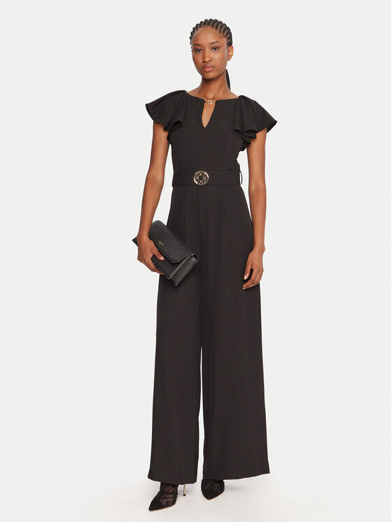 Rinascimento Rinascimento Jumpsuit CFC0125317003 Nero Regular Fit