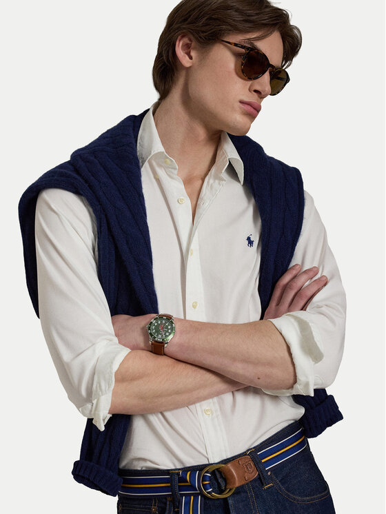 Polo Ralph Lauren Polo Ralph Lauren Koszula 710B20512003 Biały Custom Fit