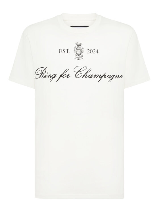 PHILIPP PLEIN PHILIPP PLEIN T-shirt 26147 Bianco Regular Fit