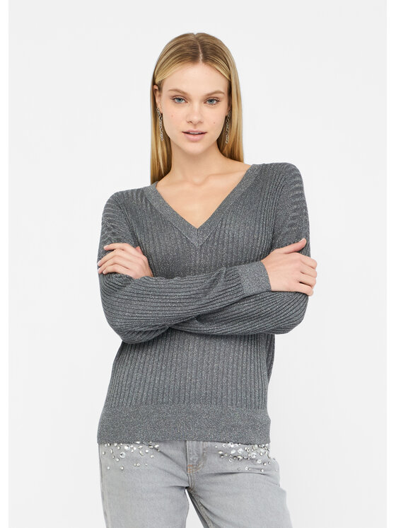 Liu Jo Liu Jo Maglione MF5390MS46J04020 Grigio Regular Fit
