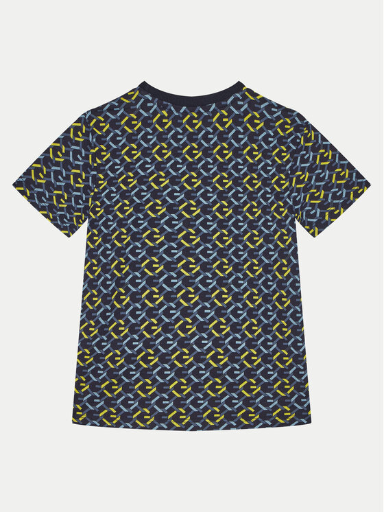 Guess Guess T-Shirt L5RI18 K8HM4 Dunkelblau Regular Fit
