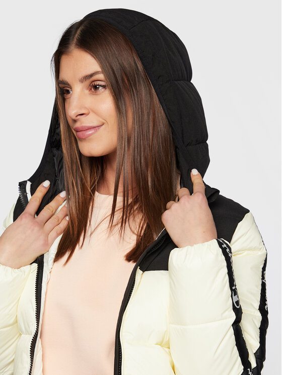Champion Champion Zimní bunda 115755 Écru Regular Fit