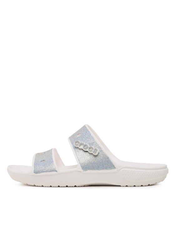 Crocs Crocs Чехли Classic Glitter Ii Sandal 207769 Черен