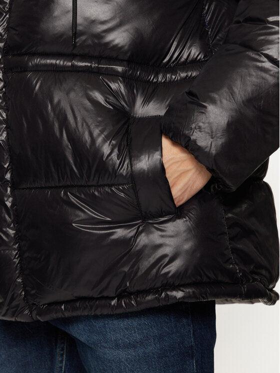 Jack&Jones Jack&Jones Zimska jakna Green Point 12268209 Črna Loose Fit