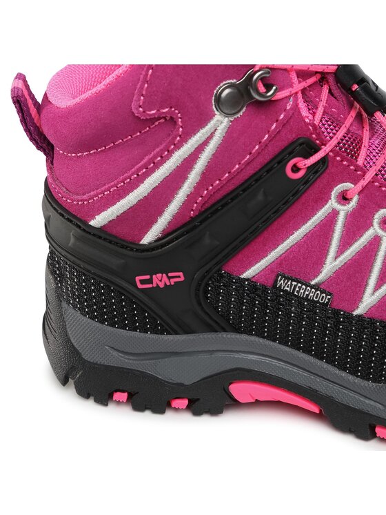 CMP CMP Trekkingi Kids Rigel Mid Wp 3Q12944 Różowy