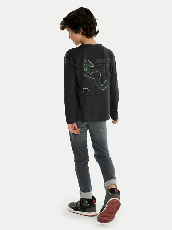 Mayoral Mayoral Μπλουζάκι 7089 Γκρι Regular Fit
