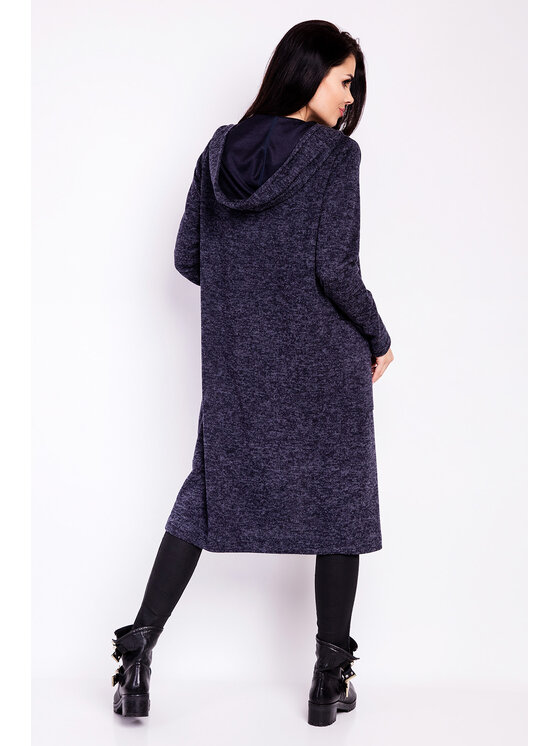 Infinite You Infinite You Cardigan M118 Blu scuro Basic Fit