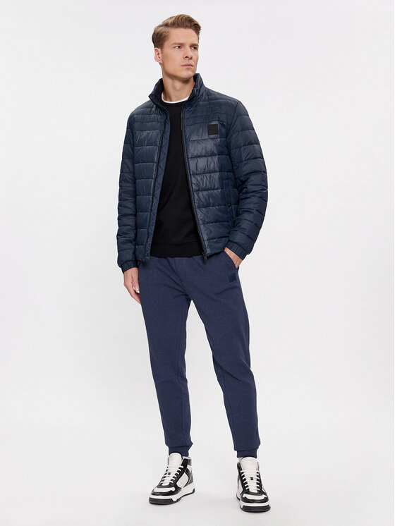 BOSS BOSS Giacca di transizione 50496766 Blu scuro Regular Fit