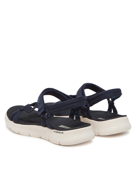 Skechers Skechers Sandały Go Walk Flex Sandal-Sublime 141451/NVY Granatowy