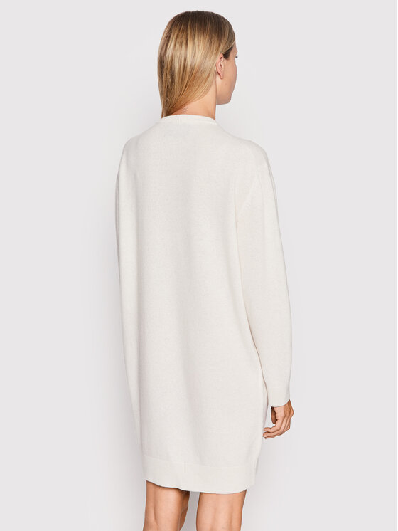 Iceberg Iceberg Úpletové šaty 22II2P0AH067054 Béžová Regular Fit