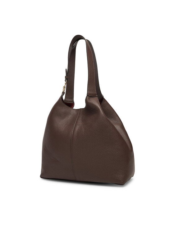 Coccinelle Coccinelle Ročna torba Hand Grained L E1 SHA 11 02 01 Rjava