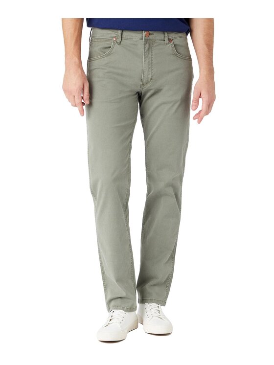 Wrangler Wrangler Pantaloni di tessuto W15QY665M Cachi Regular Fit