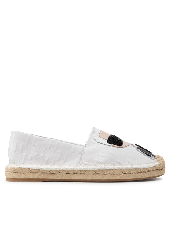 KARL LAGERFELD KARL LAGERFELD Espadrillid KL80121 Valge